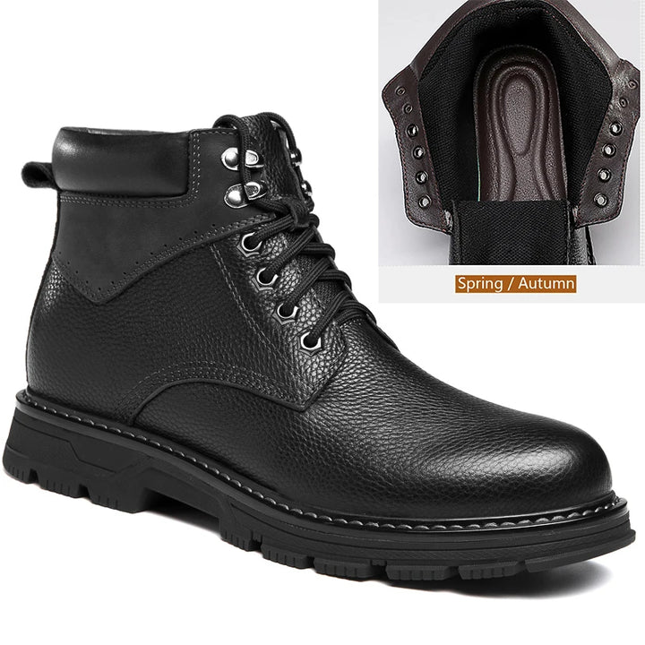 Sammy Jackson™ Leather Winter Shoes | True winter warmers