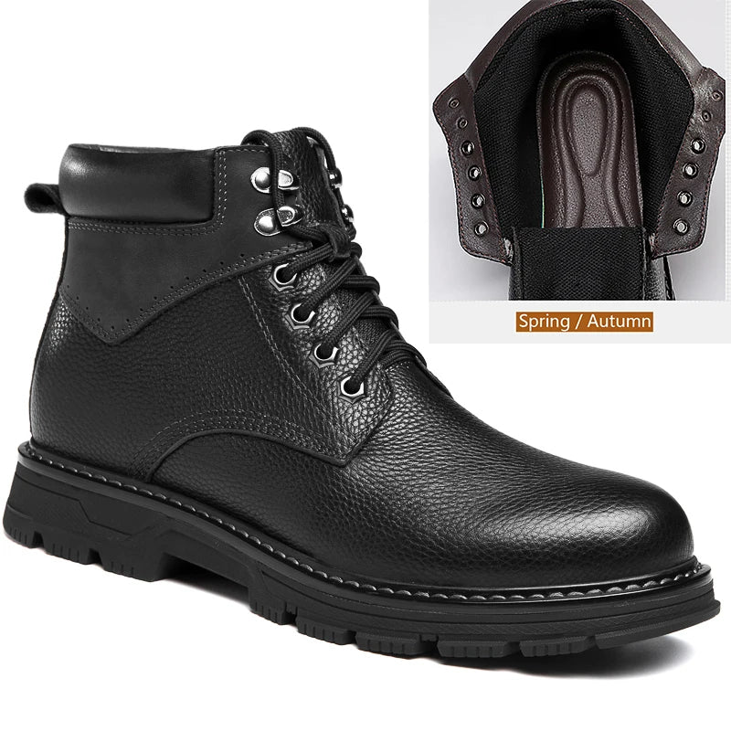 Sammy Jackson™ Leather Winter Shoes | True winter warmers