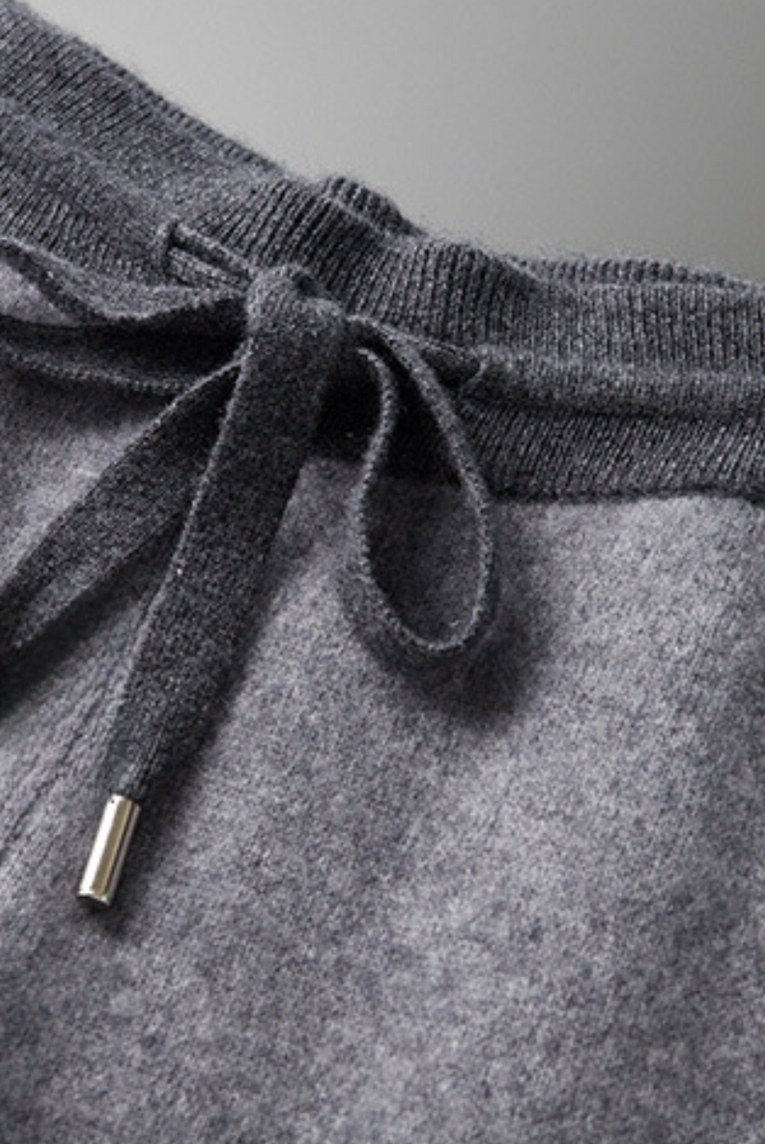 Gray Cashmere Merino Wool Set – Vittore