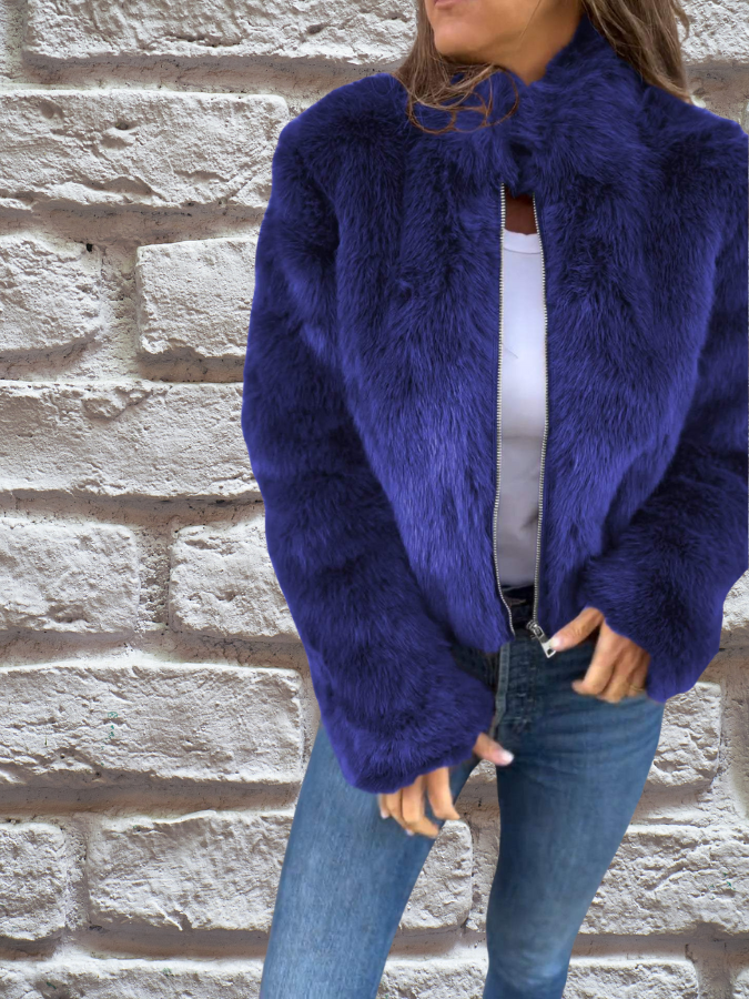 Luxury Soft Women's Coat - Aurora