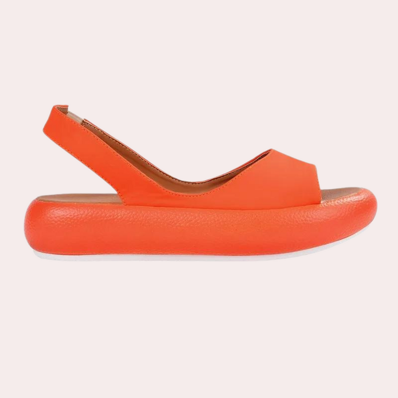 Comfortable women's summer shoes with thick sole – Tilda