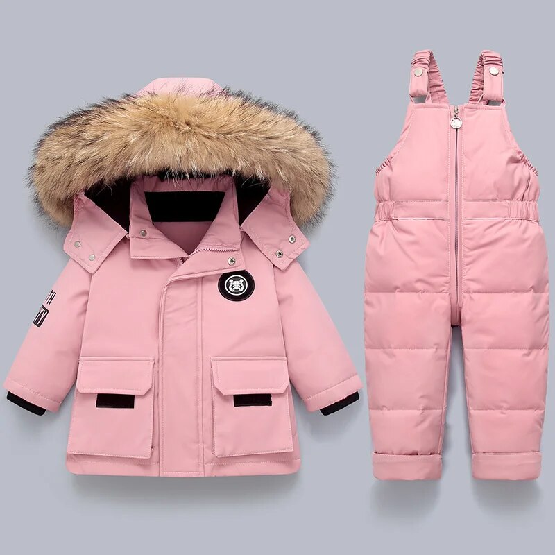 Warm Children's Jacket and Overall - Charlie