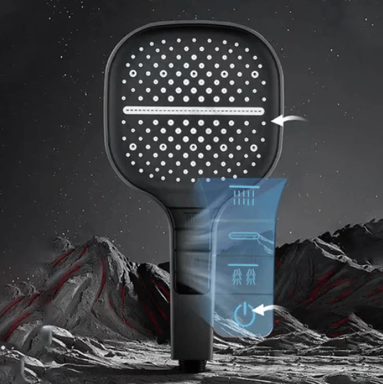 Luxury Showerhead with 7 Settings – HydraLux