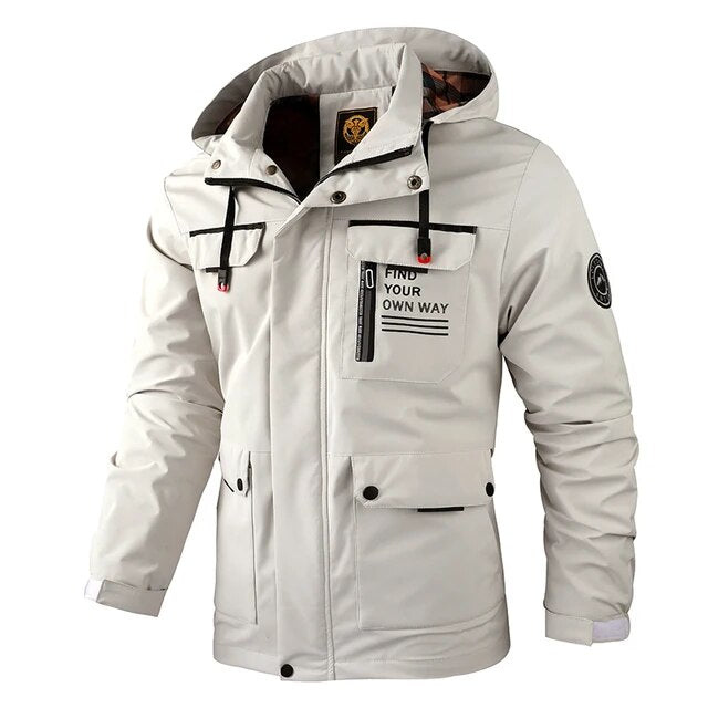 Sammy Jackson™ Winterparka met Fleecevoering | Winddicht jack met capuchon
