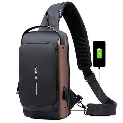 Stijlvolle Anti-Diefstal Crossbody Tas - Nina