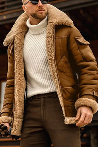 Luxury Leather Jacket for Men - Oliver