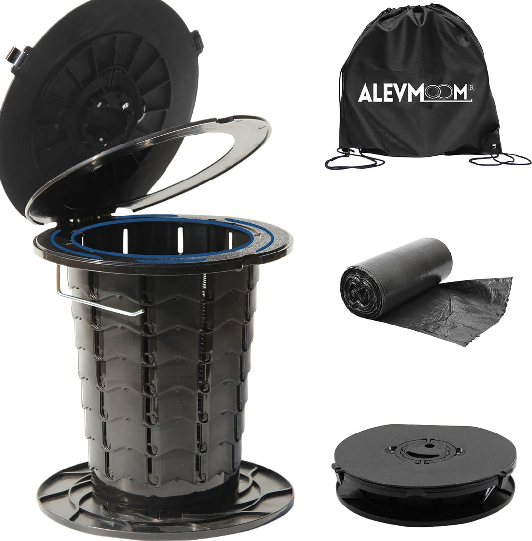 Inodoro portátil con altura ajustable – CampMate