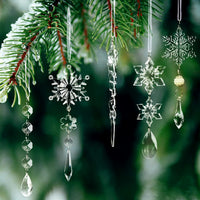 Kristallen Kerst Ornamenten Set - ShineBright