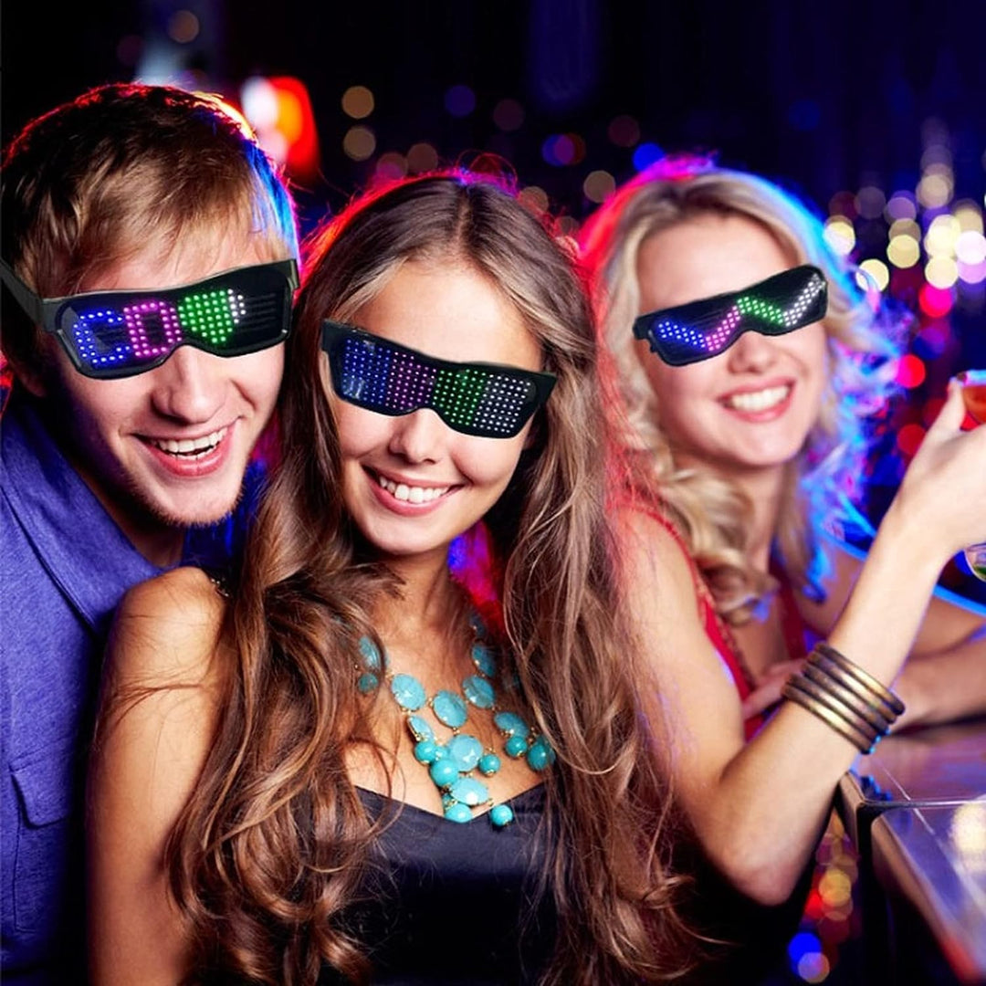 App-Programmable LED Party Glasses – GlowBeat