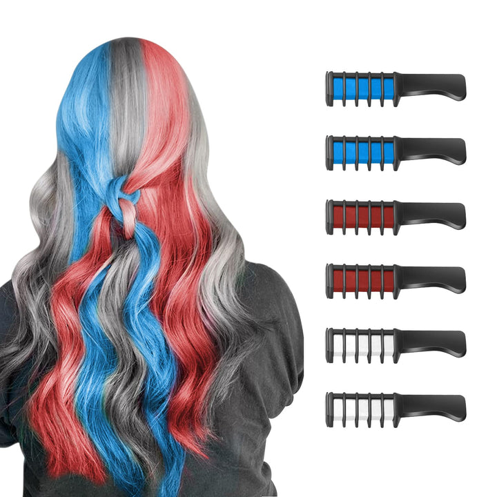 Washable Hair Chalk Comb – Fun Temporary Hair Color