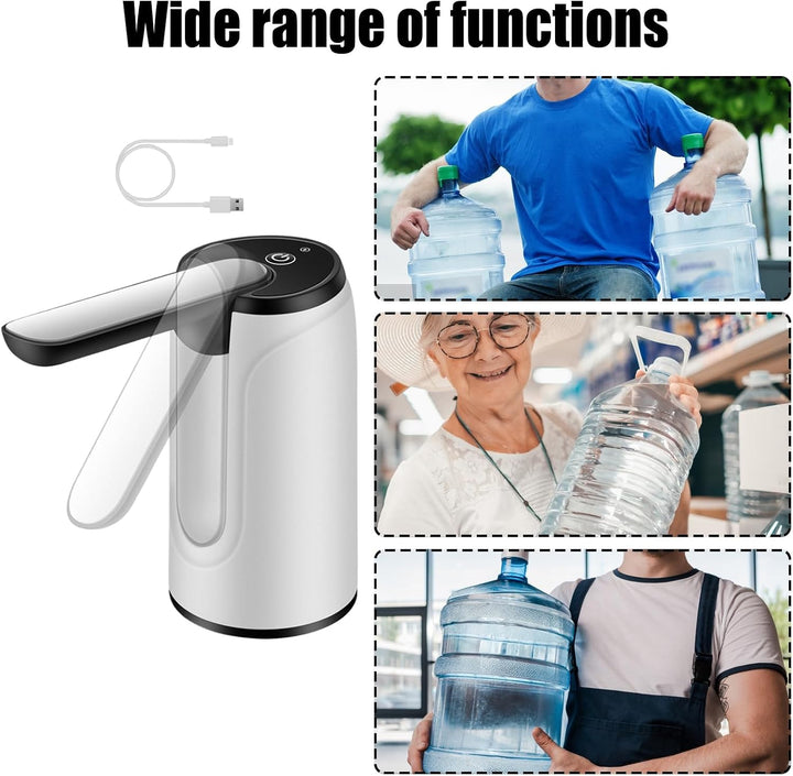Dispensador de agua portátil recargable por USB – Hydravo
