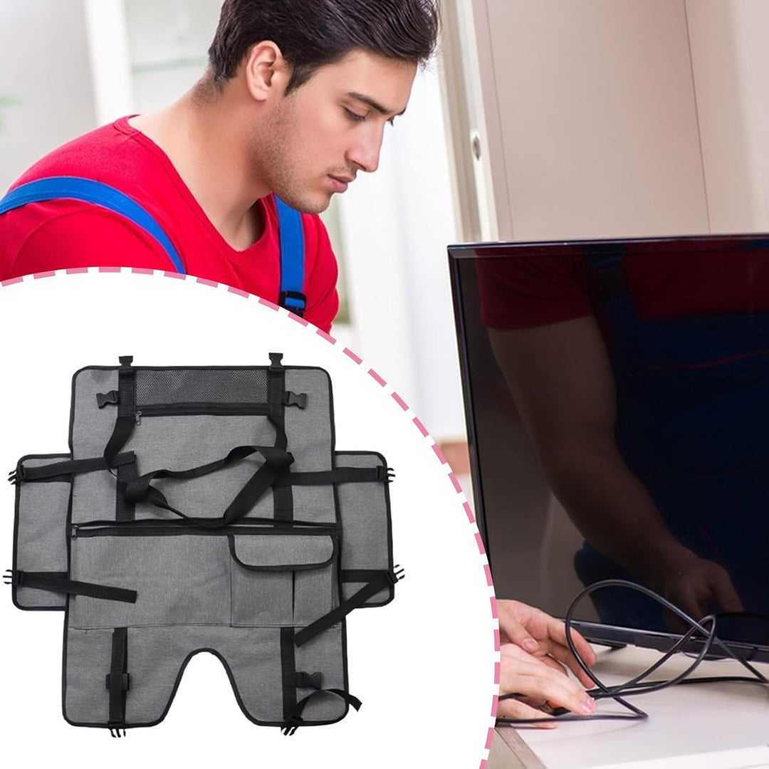 Portable Monitor Cover – Protective Dustproof Monitor Bag with Flannel Lining – Veynor