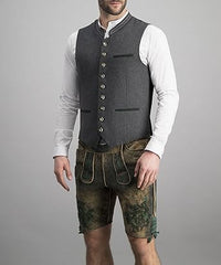 Classic Men's Vest with Modern Touch - Maxim
