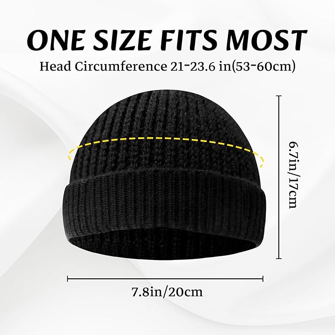 Knitted Winter Beanie - Robin