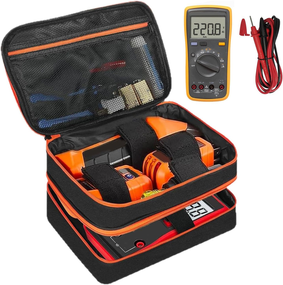 Bolsa de almacenamiento impermeable para comprobadores eléctricos – Voltura