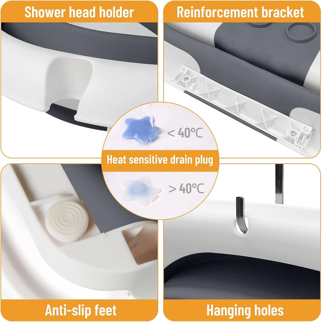 Bañera plegable para bebé con red – BathNest