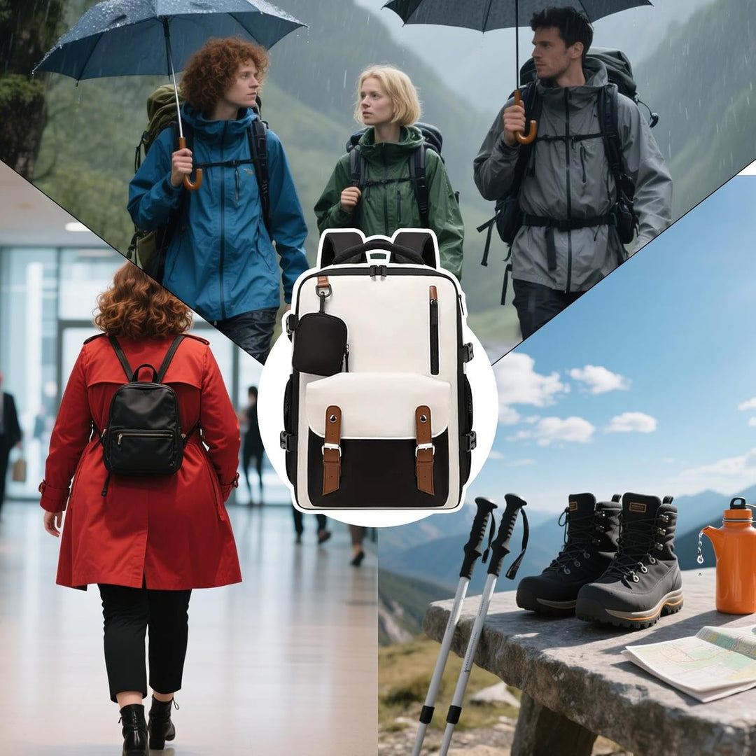 Mochila de viaje impermeable, expandible y de gran capacidad – Elorio