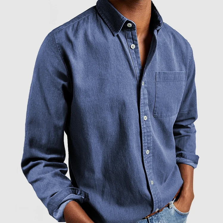 Casual Overhemd met Stijlvolle Details - Evan