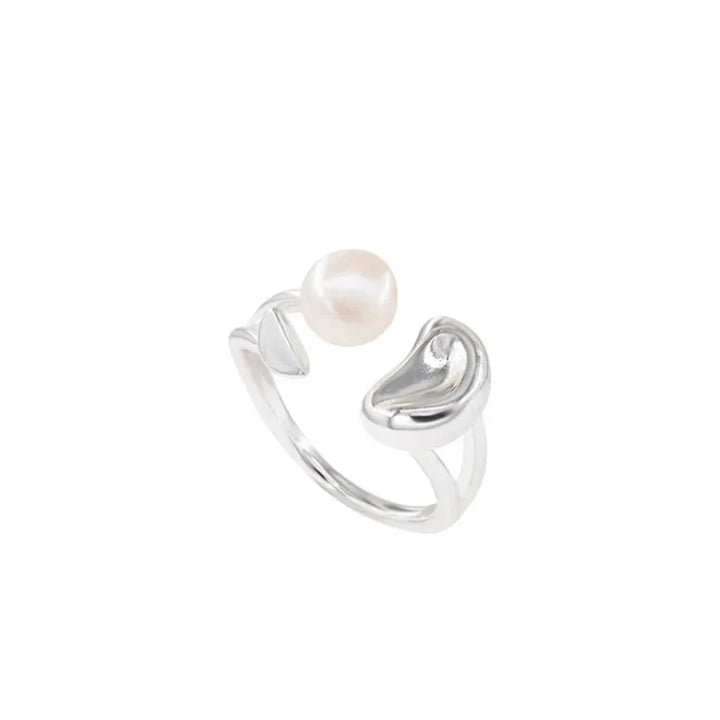 Pearl Bean Adjustable Ring - Elin