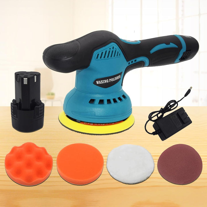 Wireless Car Polisher with Dual Batteries and 8-Speed Control – Torvex