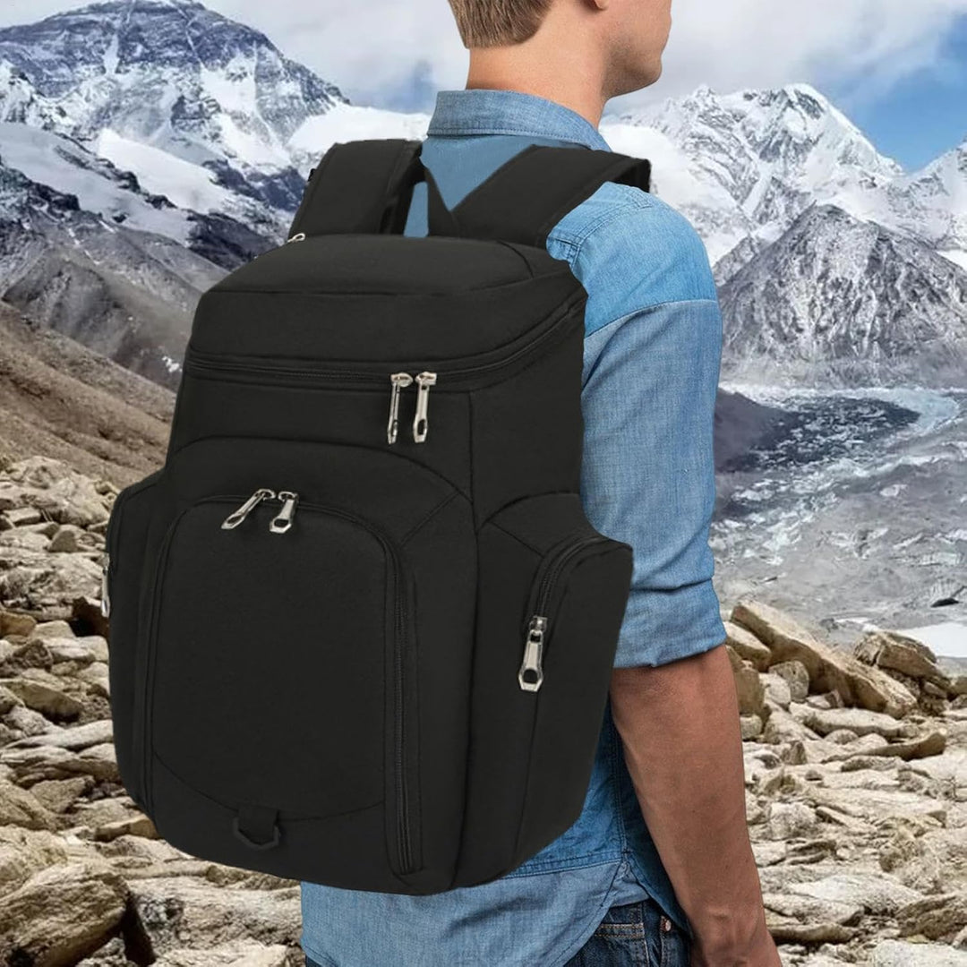 Mochila de baloncesto para hombre – Bolsa deportiva grande de 30L con base impermeable – Draycor