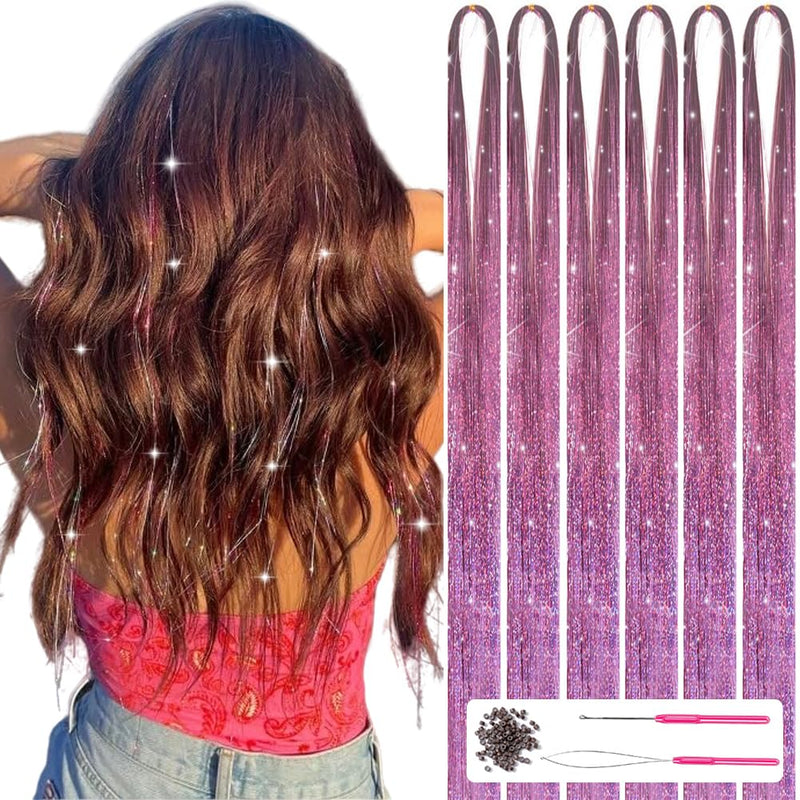 Sparkling Hair Tinsel Kit – Strands of Glitter!