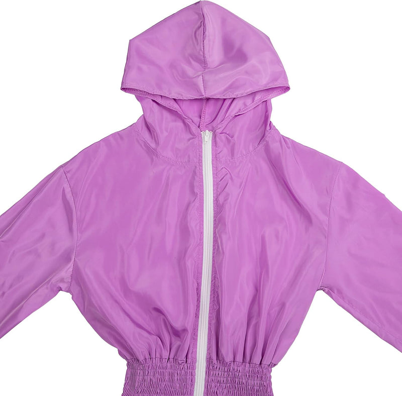 Retro Women's Windbreaker Jumpsuit - Elodie