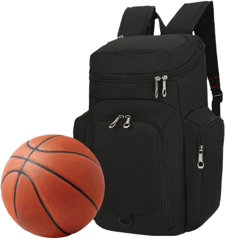 Mochila de baloncesto para hombre – Bolsa deportiva grande de 30L con base impermeable – Draycor