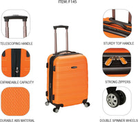 Lightweight Expandable Hardcase Carry-On with Dual Spinner Wheels