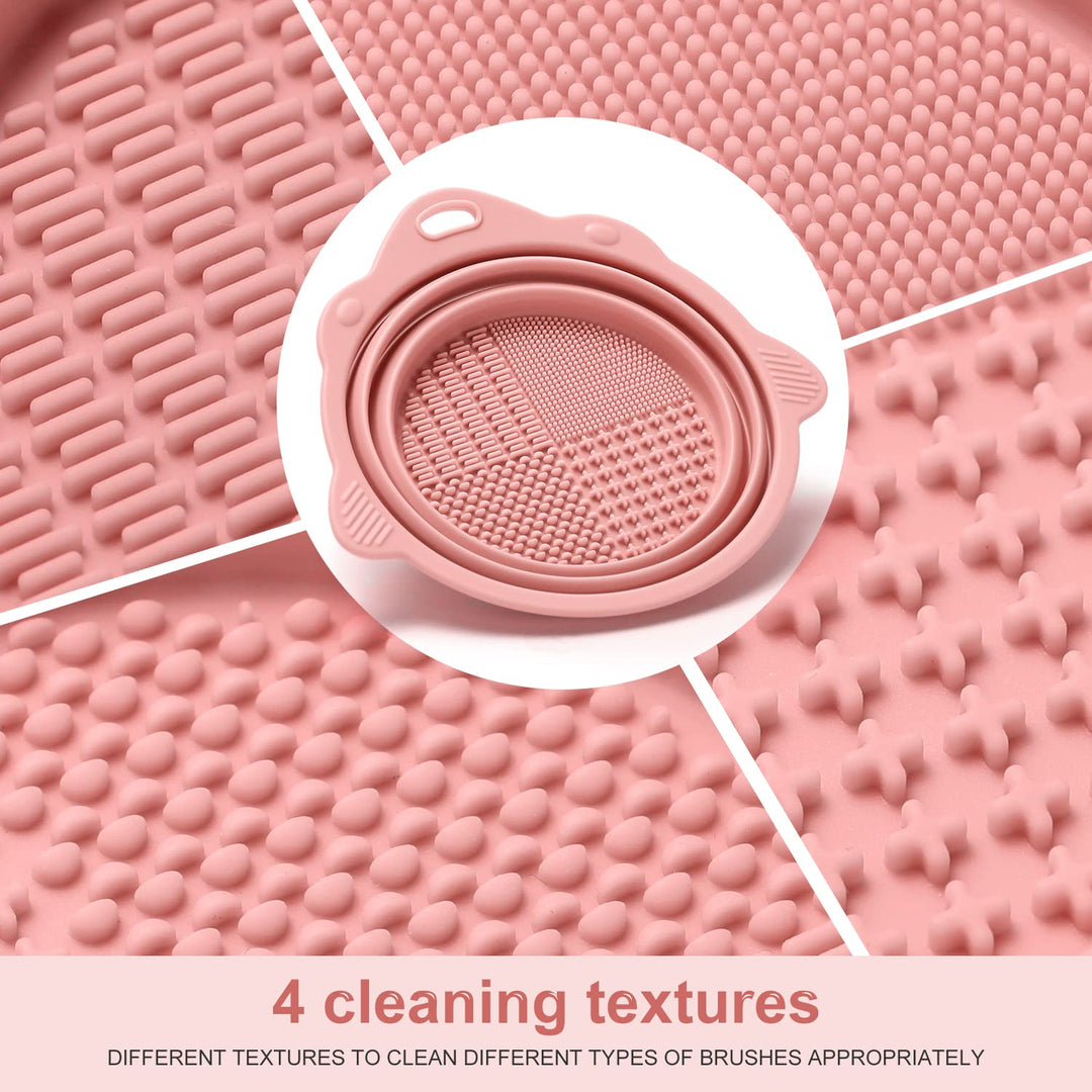 Foldable Silicone Brush Cleaning Bowl