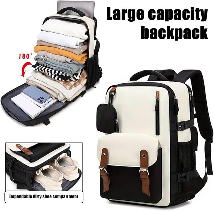 Mochila de viaje impermeable, expandible y de gran capacidad – Elorio