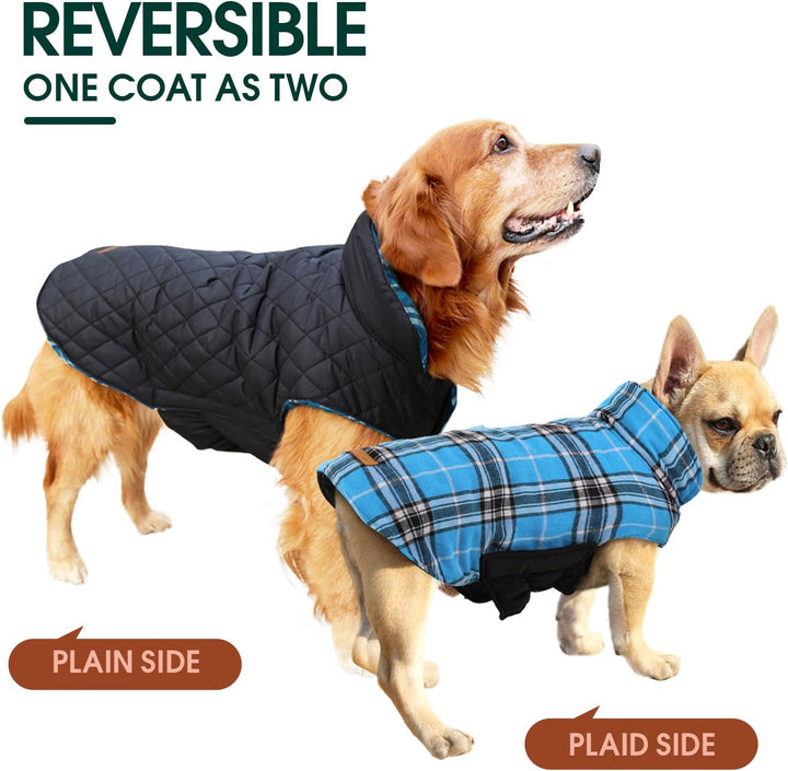 Cozy Waterproof Hondenjas – Winterjas in Britse Stijl