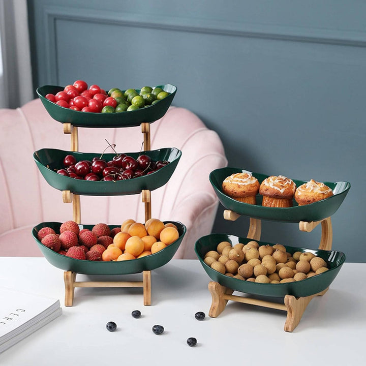 Stylish Metal Fruit Stand with 2 or 3 Tiers - StackFruit