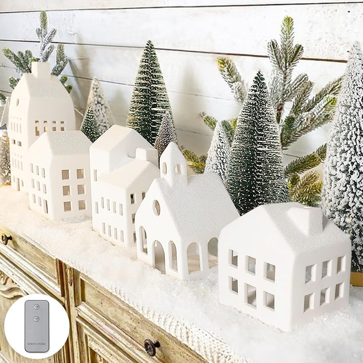 Verlicht Kerstdorp - FarmhouseGlow