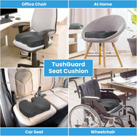 Memory Foam Zitkussen Voor Stoel - Autostoel En Bureaustoel Comfort