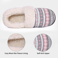 Winterse Gebreide Pantoffels - CozyCloud