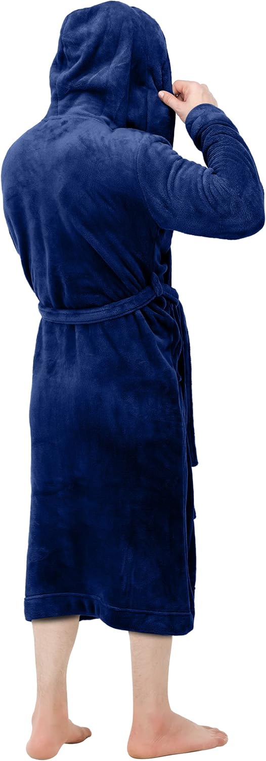 Comfortable Men's Fleece Bathrobe - Harry