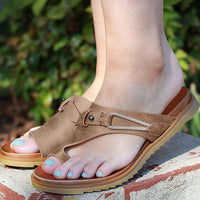 Orthopedic summer sandals with open toe areas – Ziva