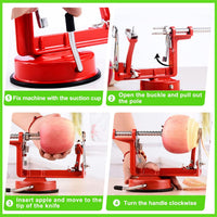 Apple Peeler & Slicer with Suction Cup - CoreSlicer