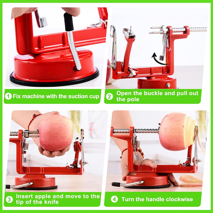 Apple Peeler & Slicer with Suction Cup - CoreSlicer