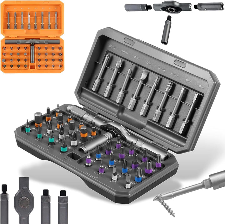 42-in-1 Magnetic Screwdriver Set – Precision Repair Kit with Bits and Handle – Fixaro