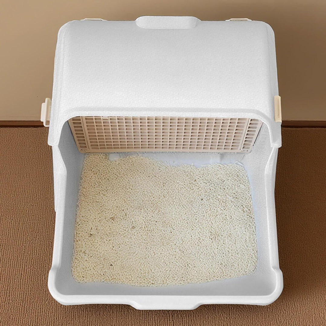 Automatic Odorless Litter Box with Open-Top Design – Felvora