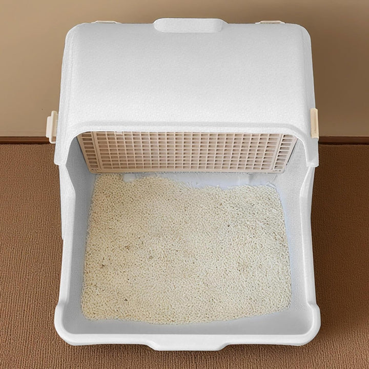 Automatic Odorless Litter Box with Open-Top Design – Felvora