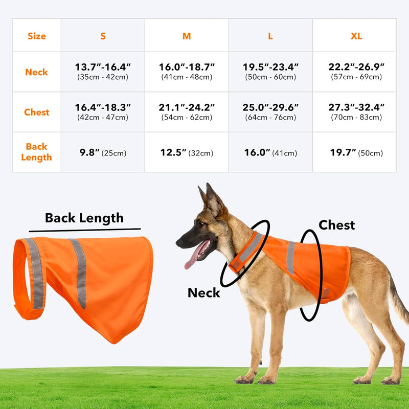 Reflective Dog Vest - High Visibility Safety Vest