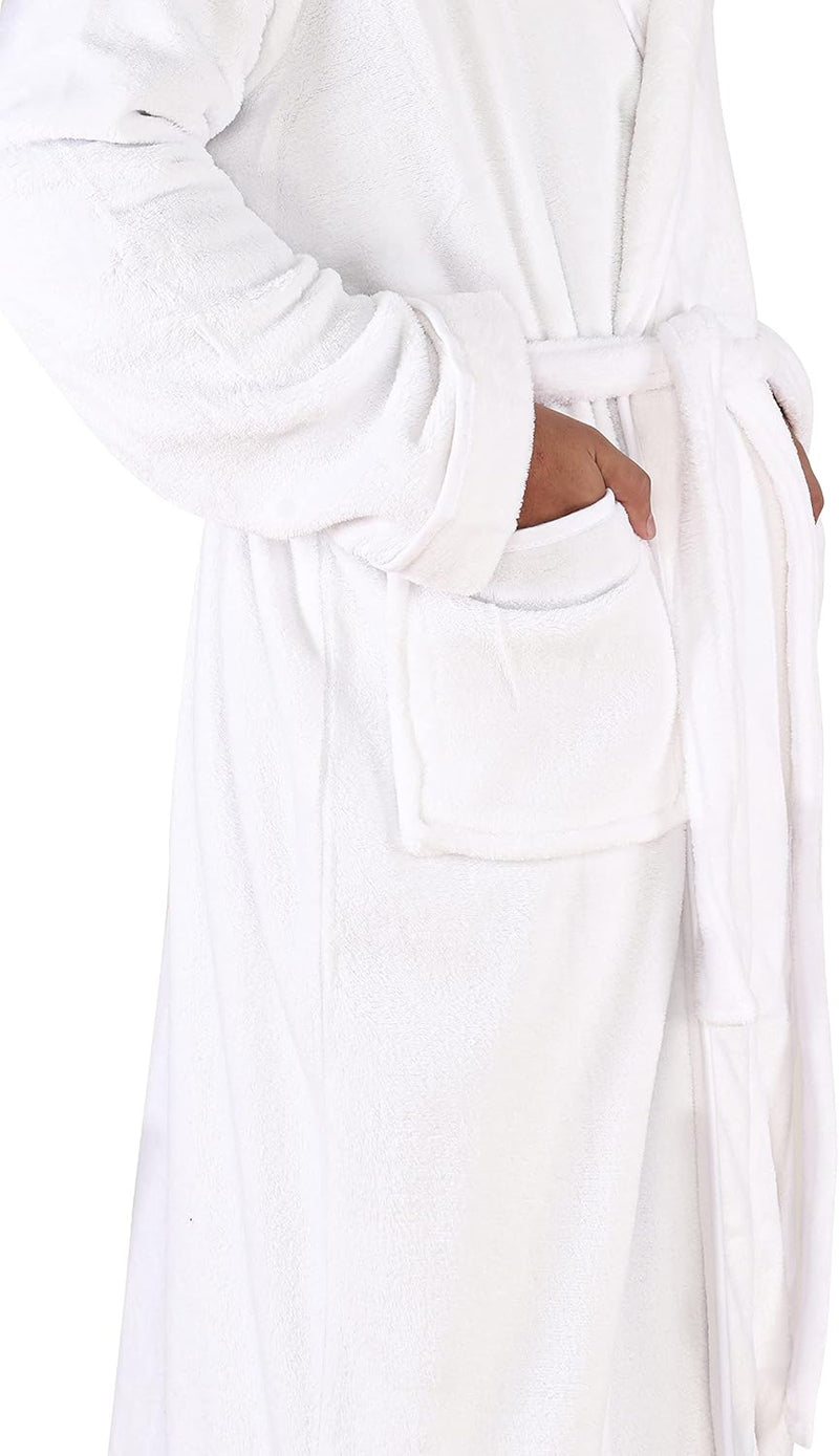 Comfortable Men's Fleece Bathrobe - Harry