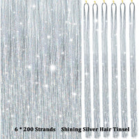 Sparkling Hair Tinsel Kit – Strands of Glitter!