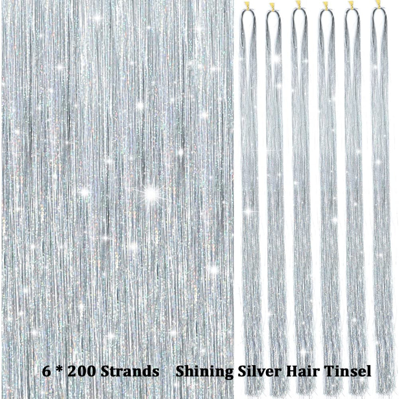 Sparkling Hair Tinsel Kit – Strands of Glitter!