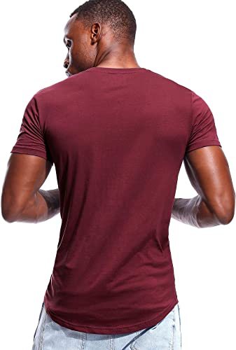 Casual and figure-flattering men's V-neck T-shirt – Jonas