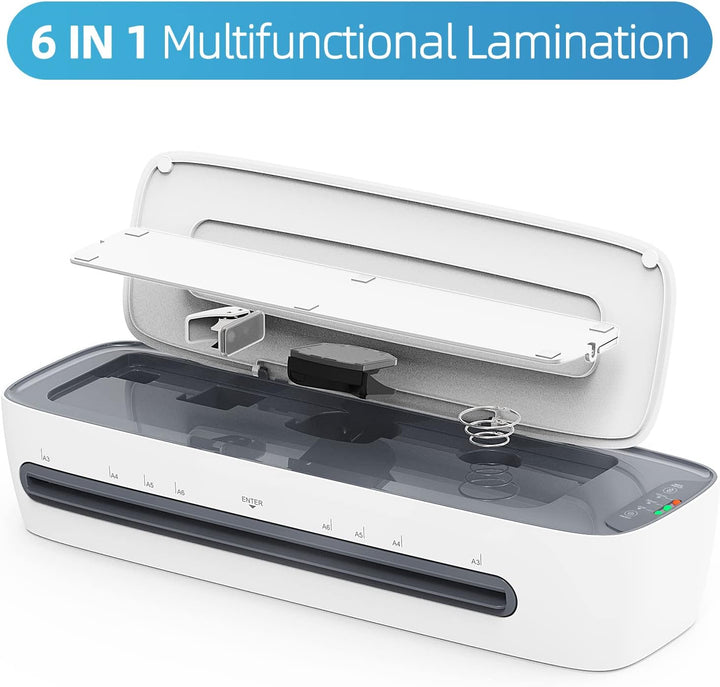 A3 Desktop Laminator Set with Hot & Cold Mode and 6-in-1 Functions – Lexaro