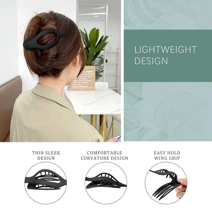 French Concord Hair Pins - 6-Pack Volume Pins